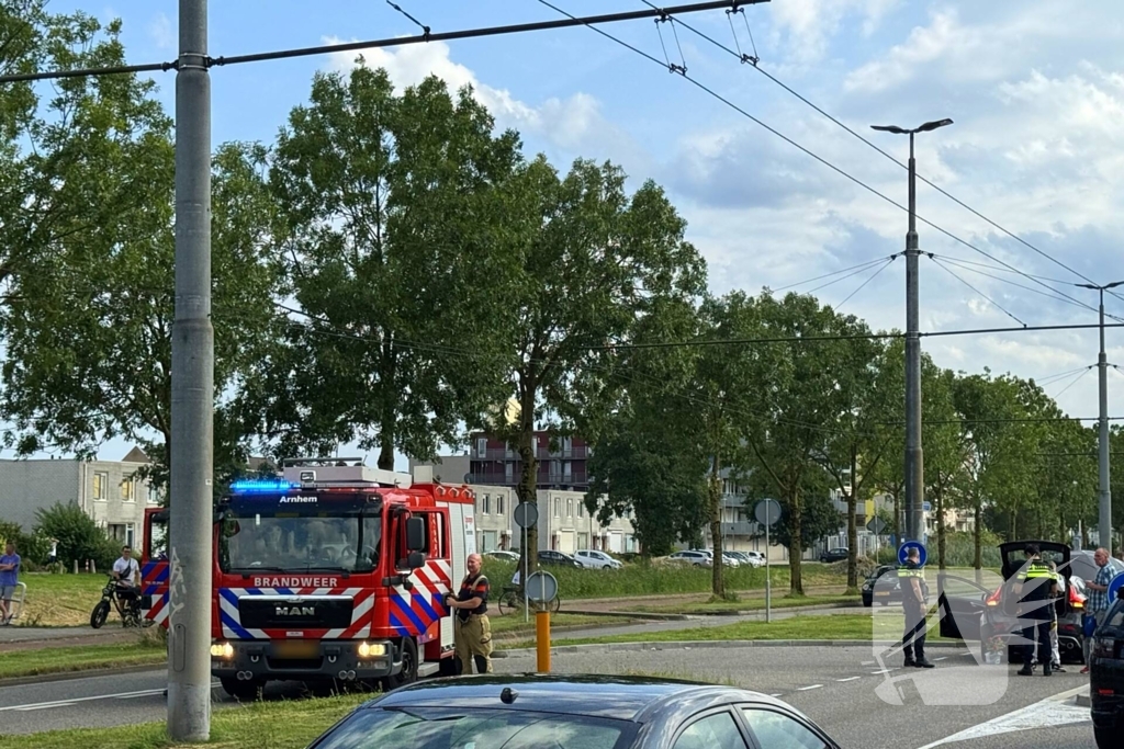 Kinderen betrokken bij harde botsing