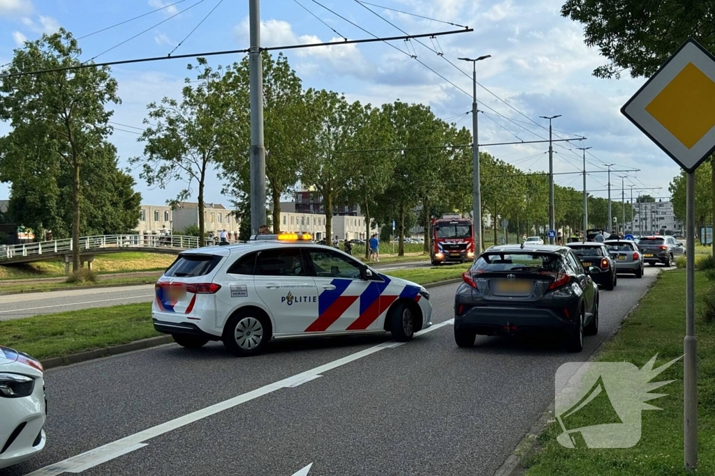 Kinderen betrokken bij harde botsing