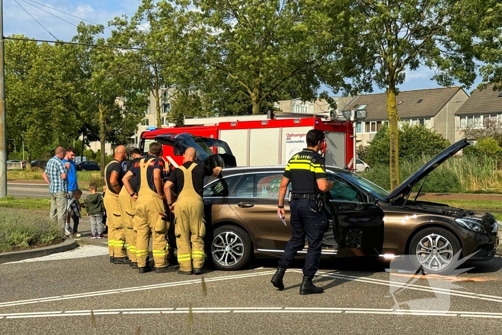 Kinderen betrokken bij harde botsing