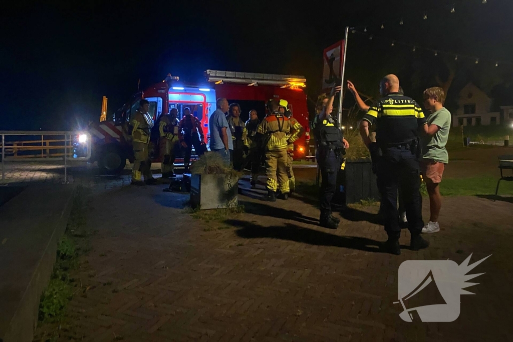 Grote zoekactie opgestart nadat jongens in Lek springen