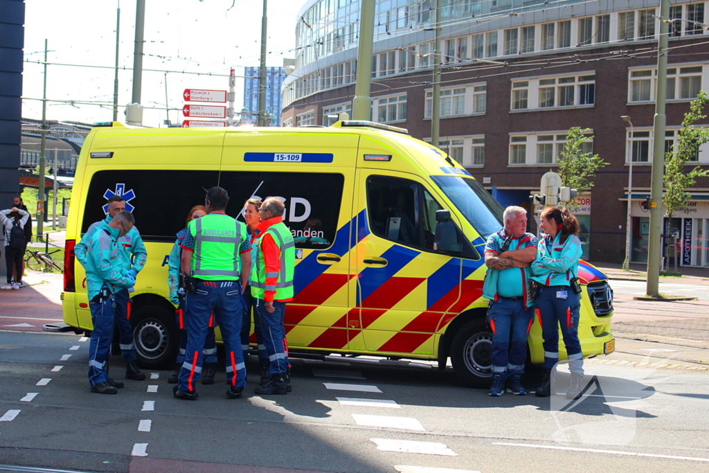 Grote brand in studentencomplex meerdere mensen vluchten naar buiten