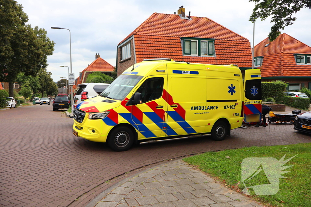 Scooterrijder gewond bij botsing met automobilist