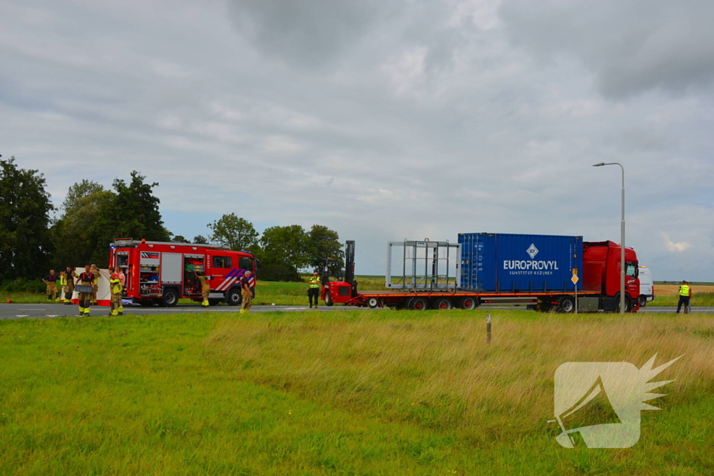 Traumateam ingezet voor ernstig ongeval, bestuurder overleden