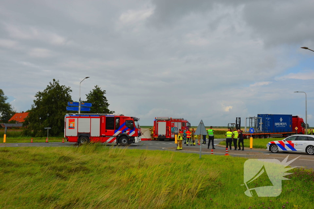 Traumateam ingezet voor ernstig ongeval, bestuurder overleden