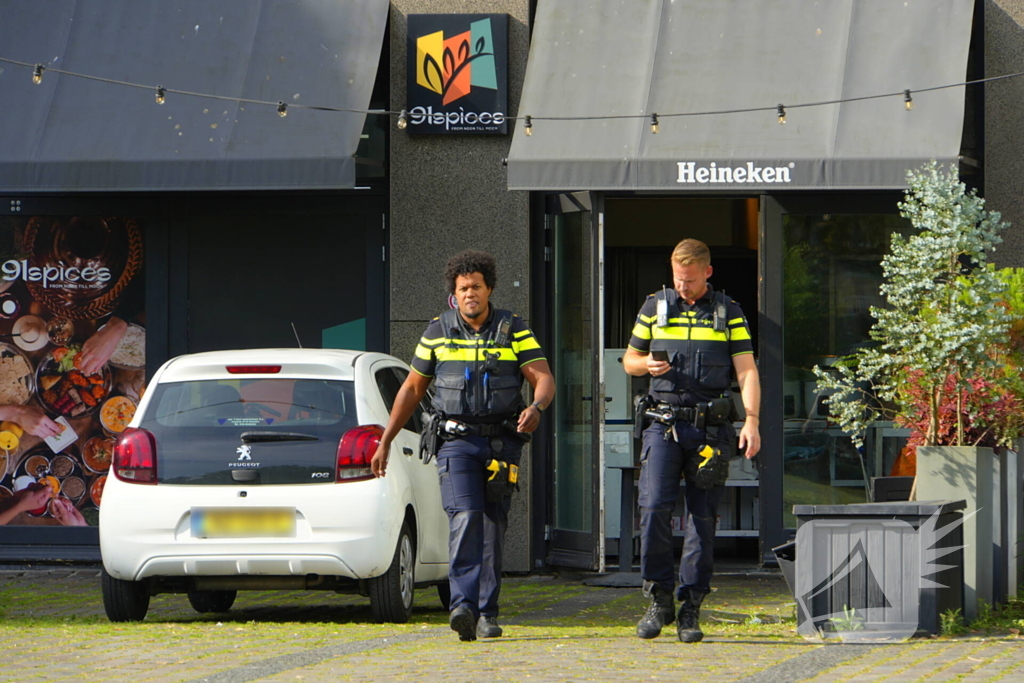 Veel politie ingezet bij overval melding