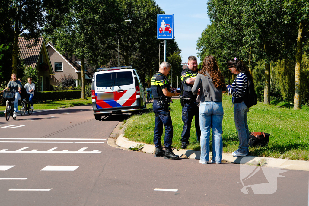 Tiener op fiets aangereden door fatbiker