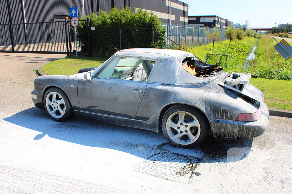 Porsche door brand verwoest