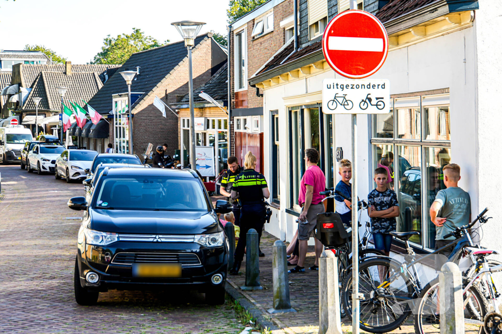 Scooterrijder rijdt door na aanrijding met kind