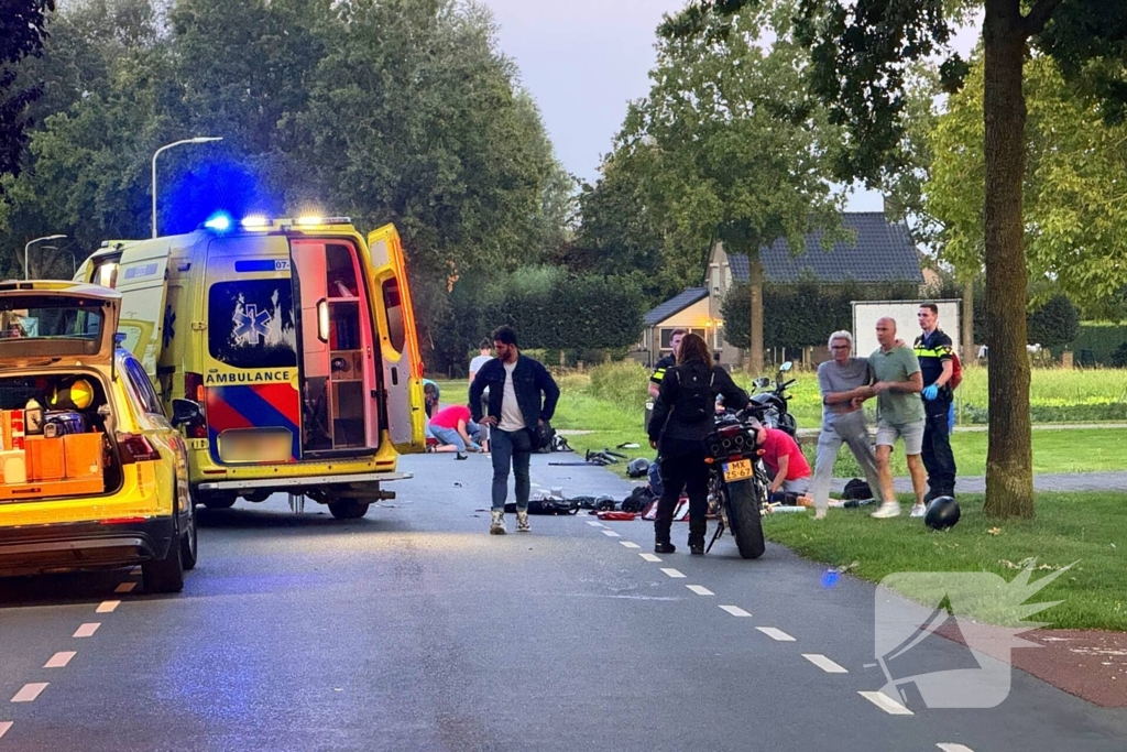 Wielrenner overleden na aanrijding met motorrijder