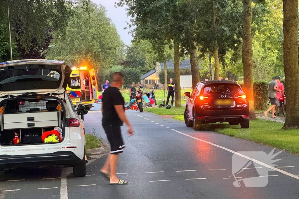 Wielrenner overleden na aanrijding met motorrijder