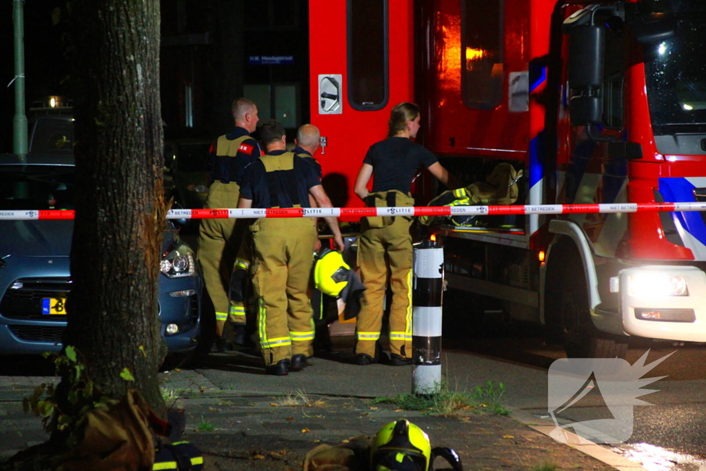 Flinke brand in woning