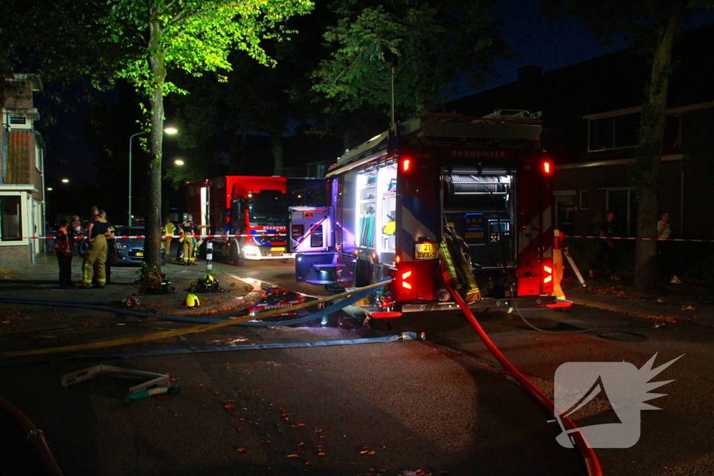 Flinke brand in woning