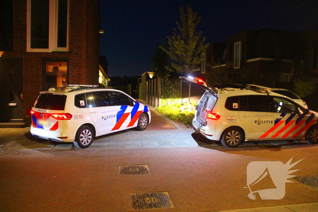 Grote inzet politie in woonwijk