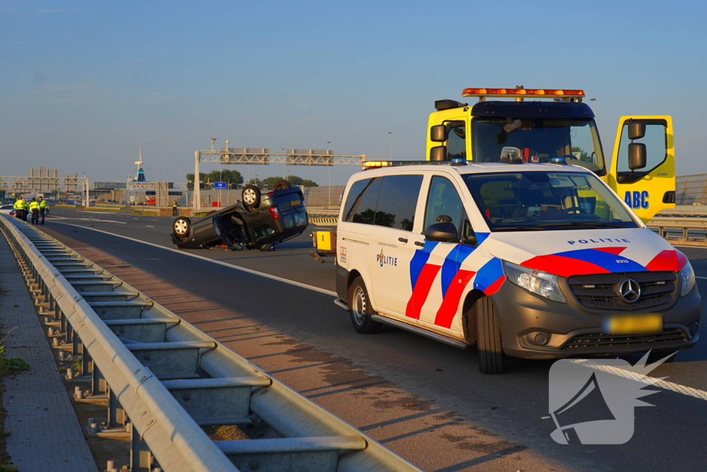 Meerdere gewonden door ongeval op buitenring A10 West