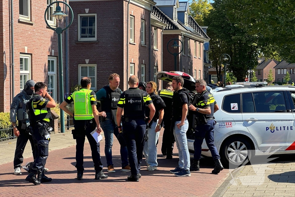 Inzet arrestatieteam voor vuurwapengevaarlijke man