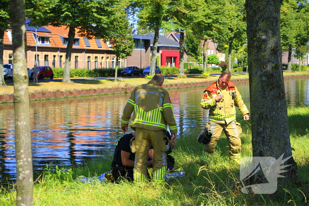 Hulpdiensten ingezet voor persoon te water