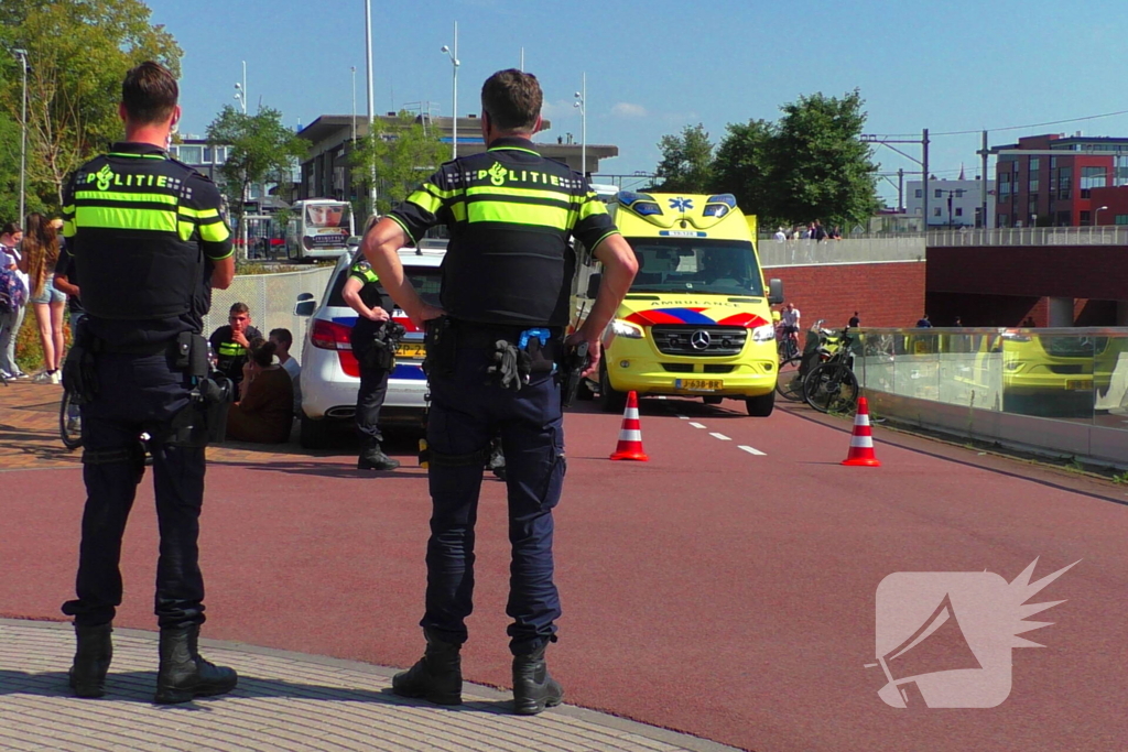 Persoon gewond bij val in tunnel, traumateam ingezet