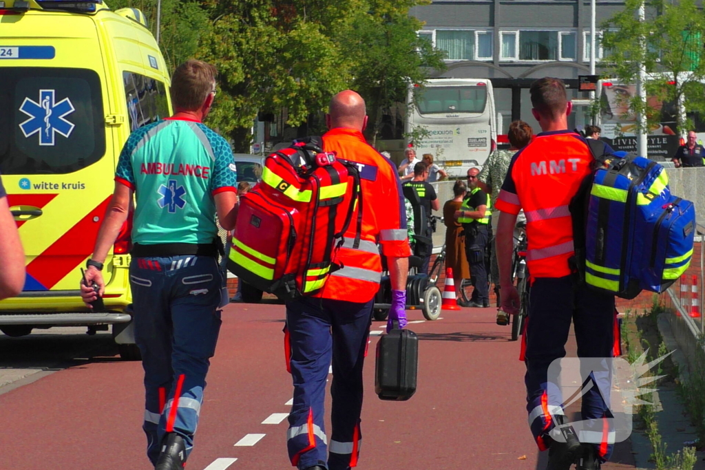 Persoon gewond bij val in tunnel, traumateam ingezet