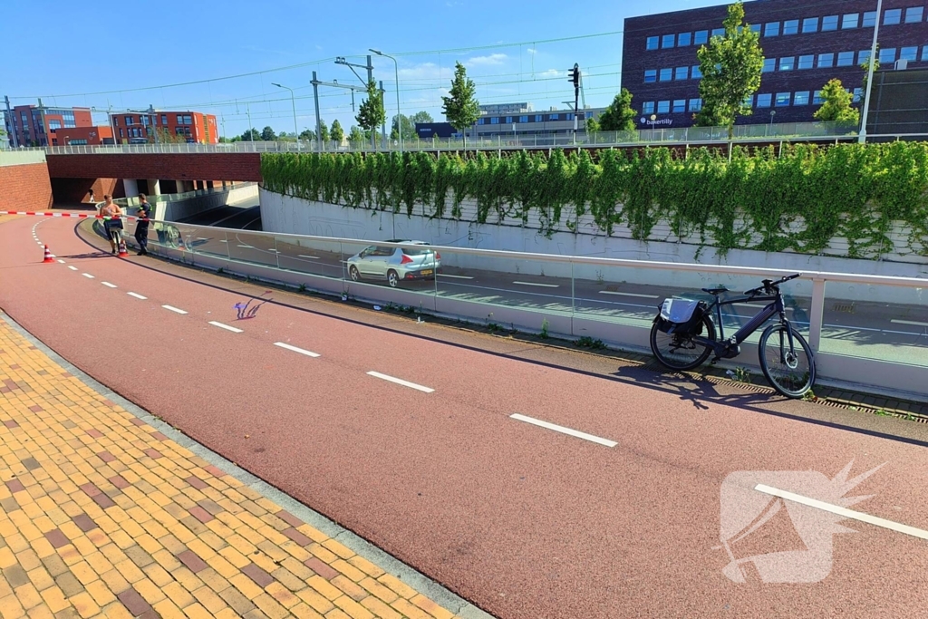 Persoon gewond bij val in tunnel, traumateam ingezet