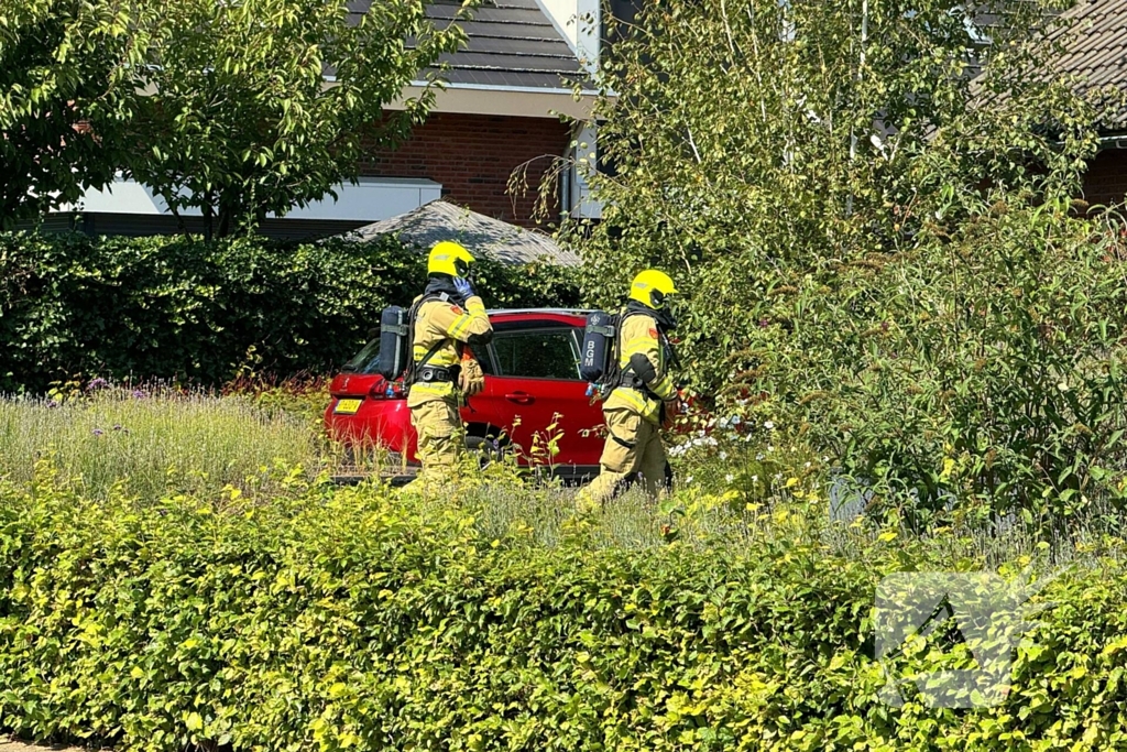 Gaslek ontdekt, brandweer onderzoekt oorzaak