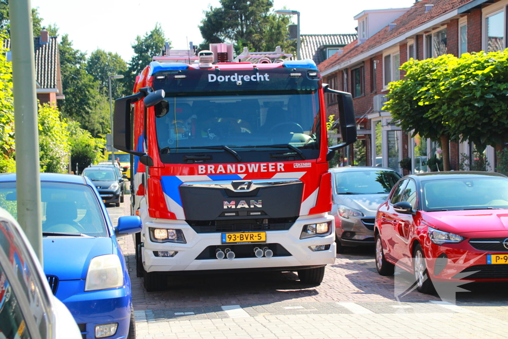 Persoon nagekeken na woningbrand