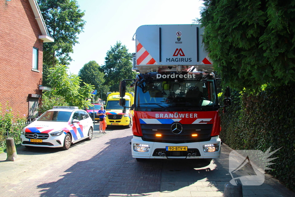 Persoon nagekeken na woningbrand