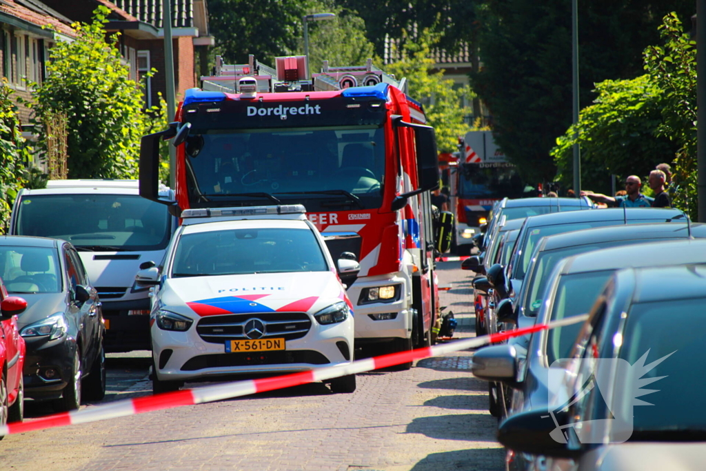 Persoon nagekeken na woningbrand