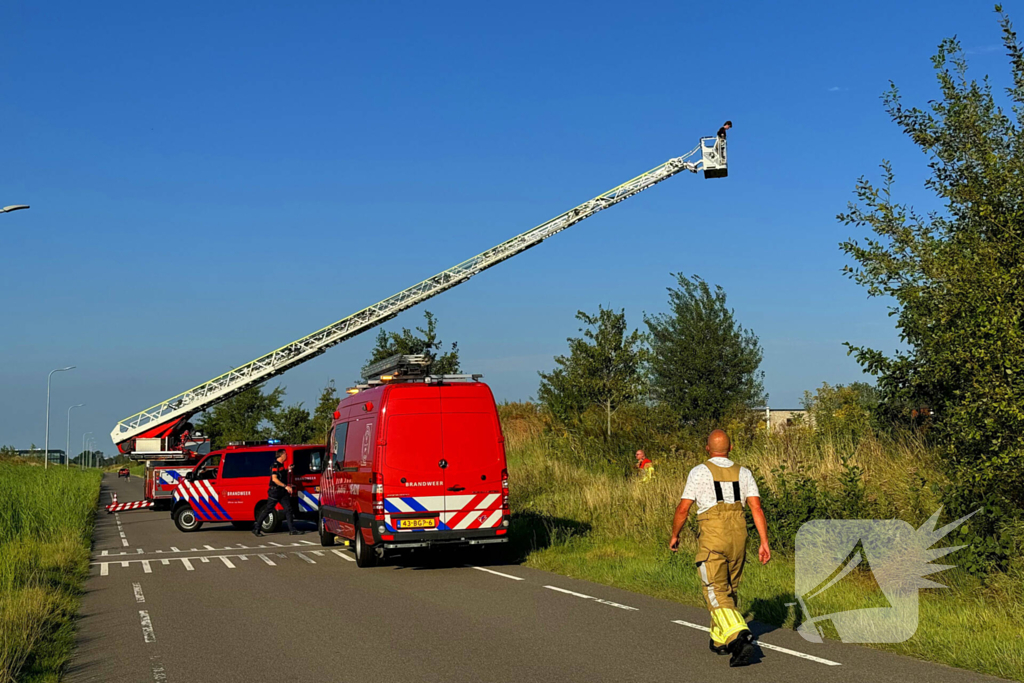 Zoekactie in water na aantreffen fiets