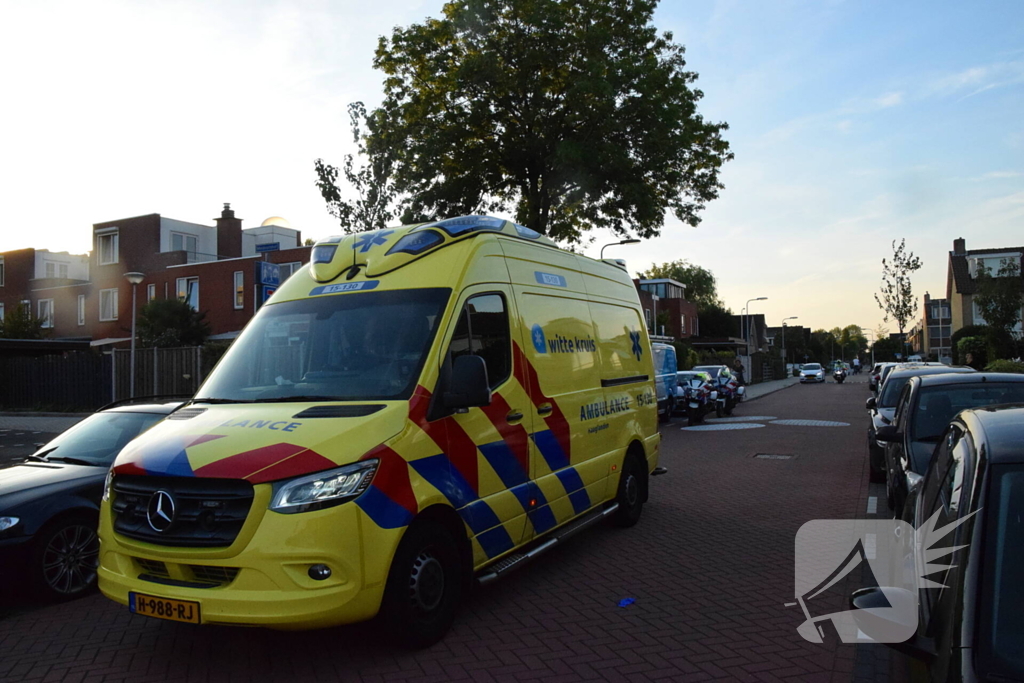 Twee fietsers ten val na botsing