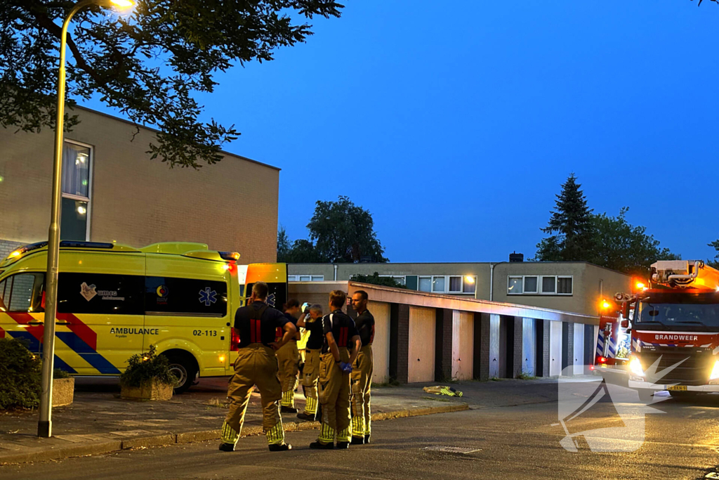 Patiënt in woning niet bereikbaar, brandweer schiet te hulp