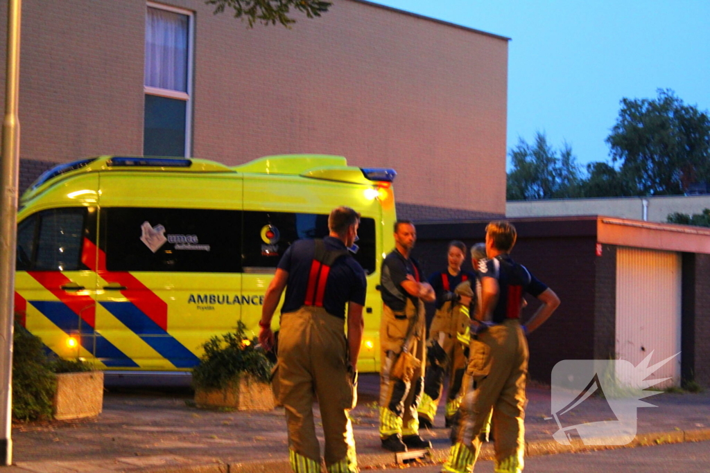 Patiënt in woning niet bereikbaar, brandweer schiet te hulp