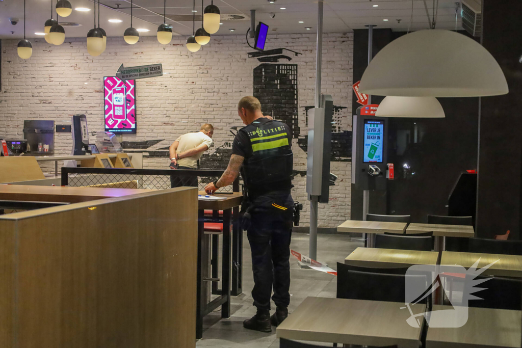 Onderzoek naar schietpartij bij fastfoodrestaurant