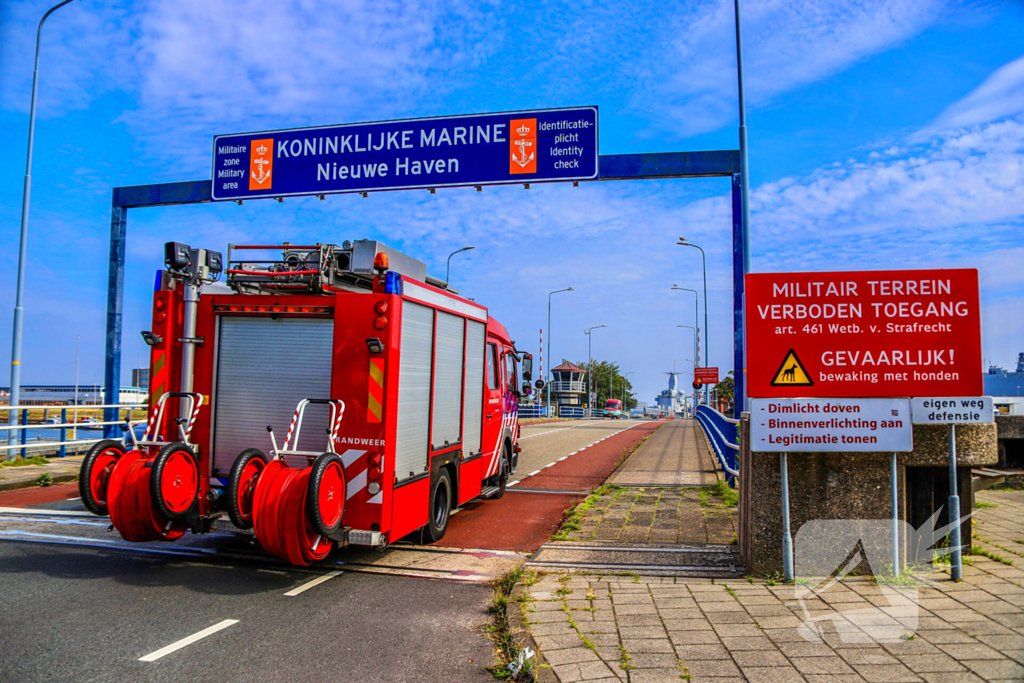 Zeer grote brand in Marinehaven