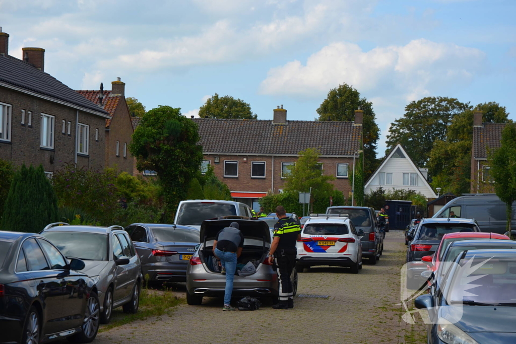 Grote politie-inzet na melding van verward persoon in woning