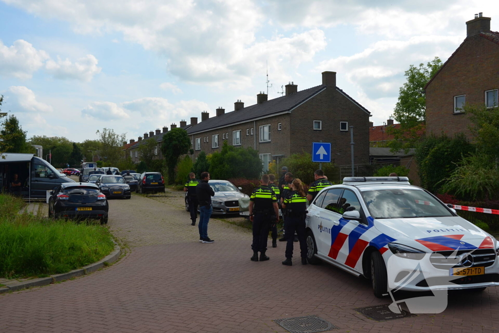 Grote politie-inzet na melding van verward persoon in woning