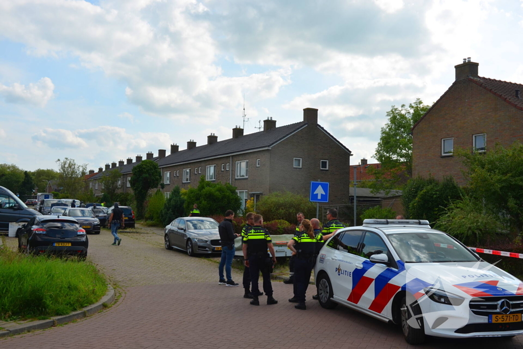 Grote politie-inzet na melding van verward persoon in woning