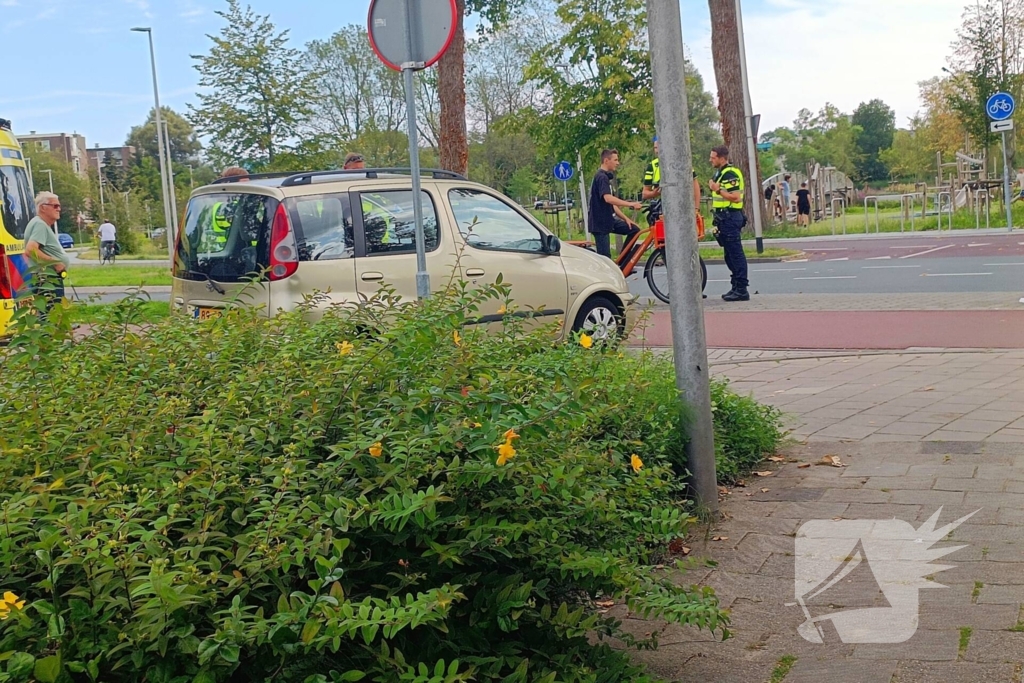 Fietser aangereden door automobilist