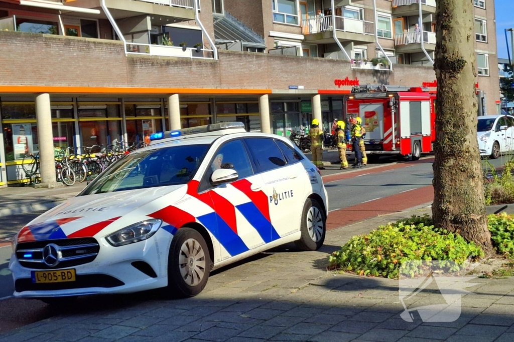 Brandweer ventileert woning na afgaan rookmelder