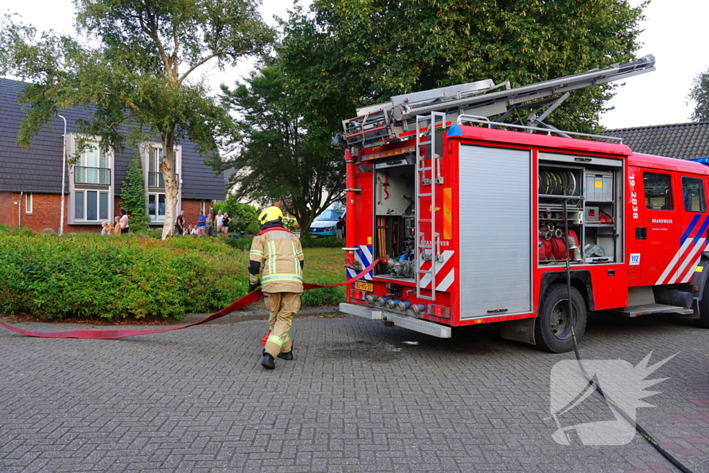 Containerbrand slaat bijna over naar berging