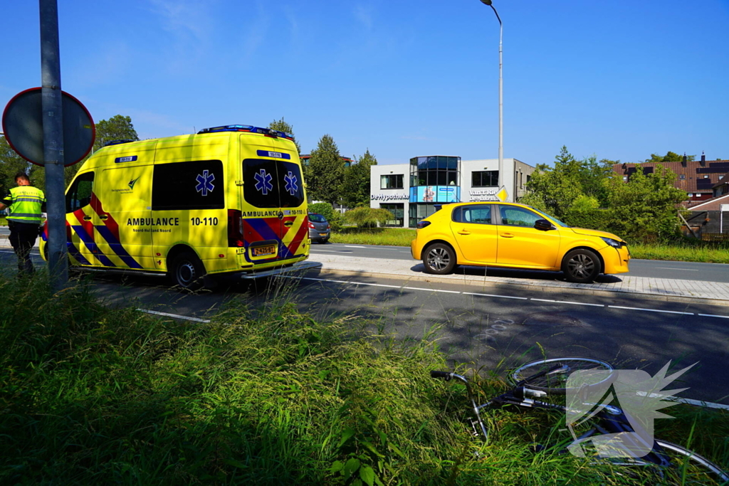 Fietser gewond bij aanrijding