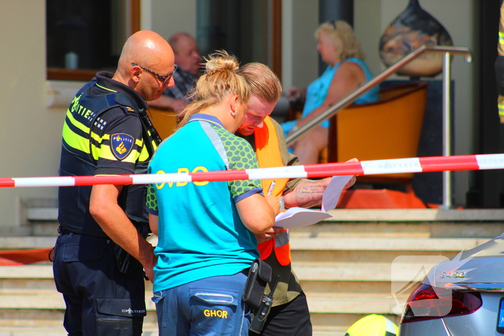 Brandweer ingezet voor mogelijke brand in hotel