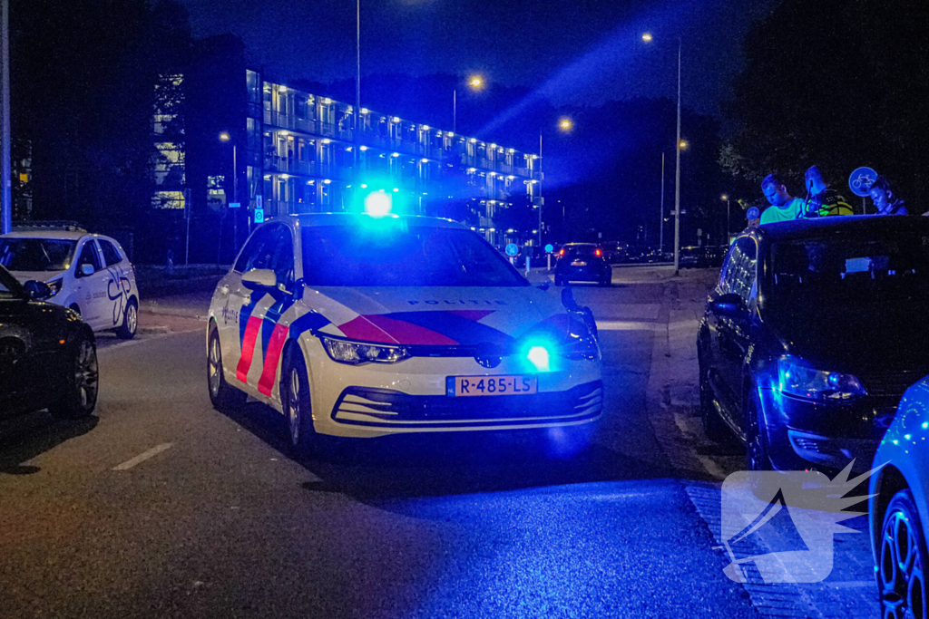 Motorrijder gewond bij botsing met auto