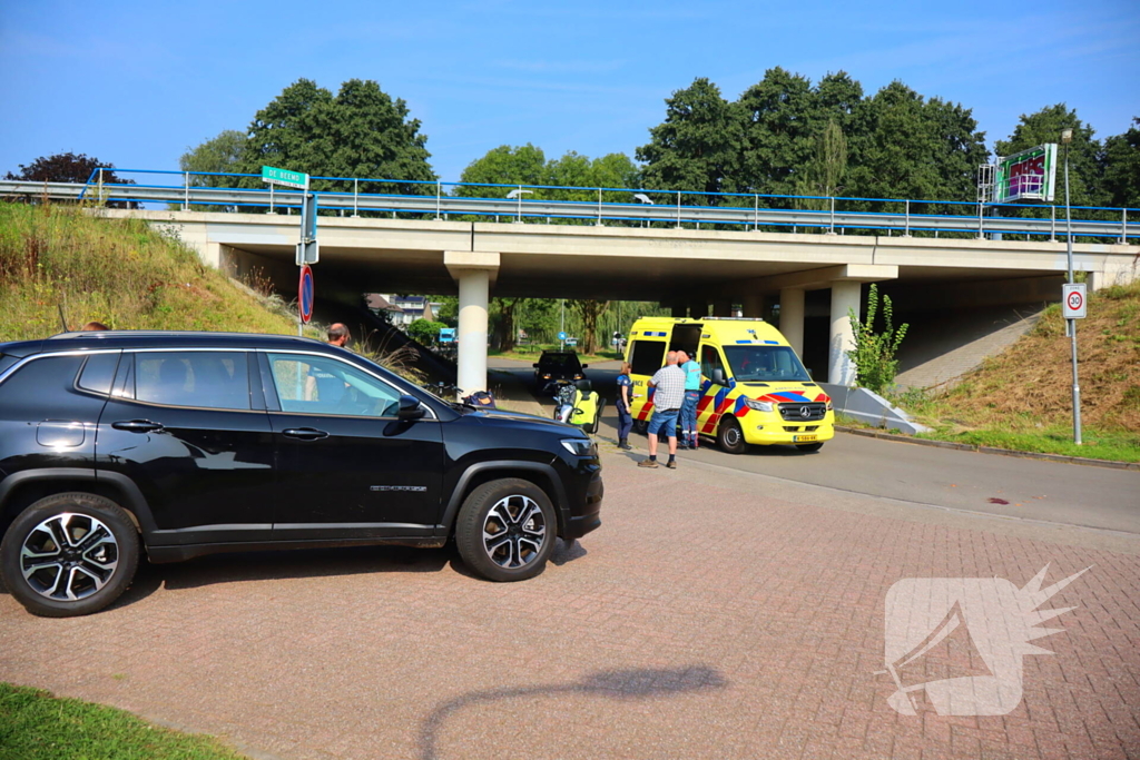 Scootmobiel bestuurder gewond bij ongeval