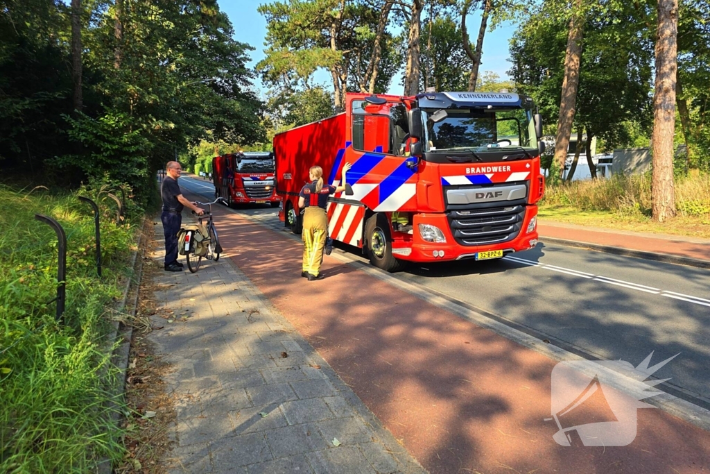 Brandweer ingezet vanwege duinbrand