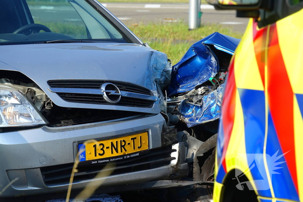 Bestuurder aangehouden na aanrijding