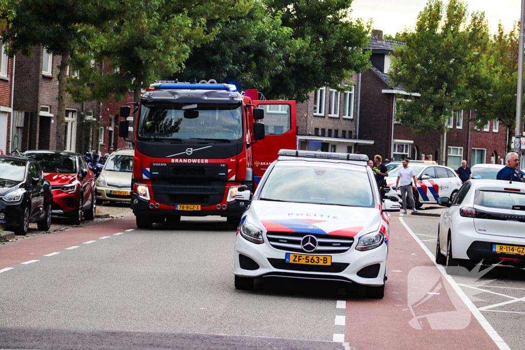 Barbecue op balkon aangezien als brand