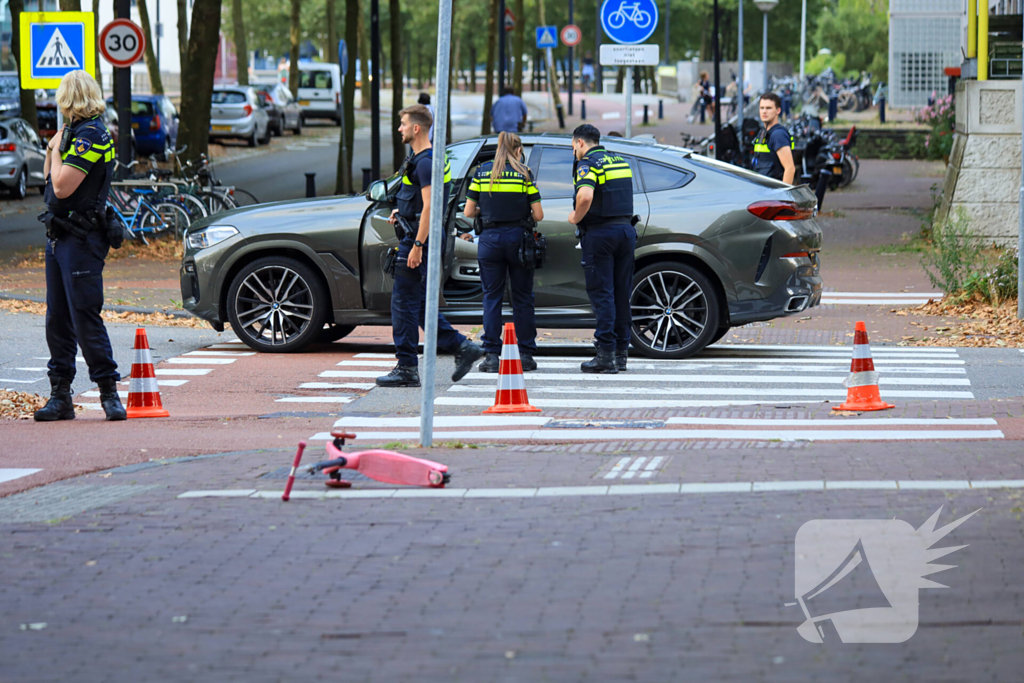 Fietser gewond bij aanrijding met auto