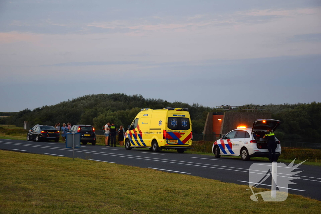 Twee voertuigen beschadigd bij aanrijding