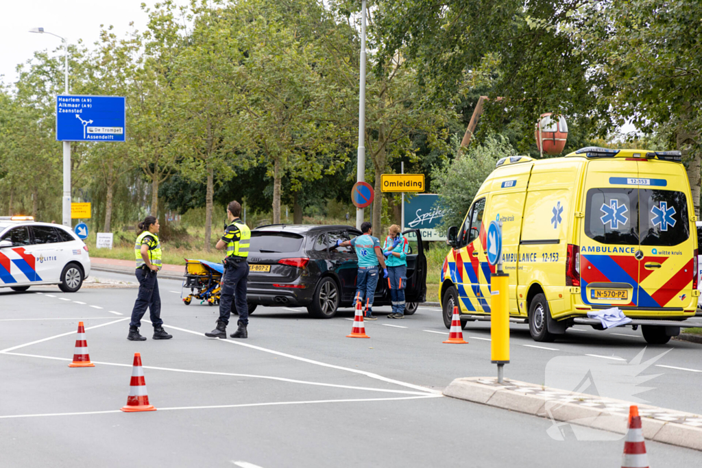 Brandweer bevrijdt beknelde automobilist