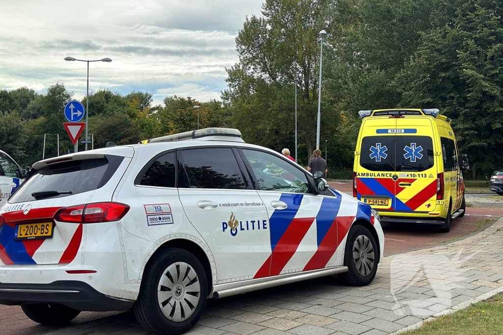 Fietser gewond bij aanrijding met auto